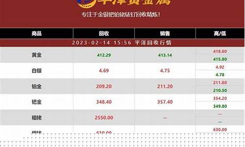 铂金实价_铂金价格海报怎么
