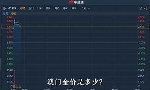 澳门周大福金价计算_周大福澳门黄金多少钱一克