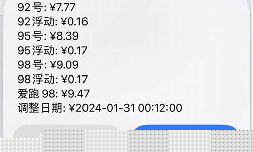 油价调价怎么调_油价变动快捷指令