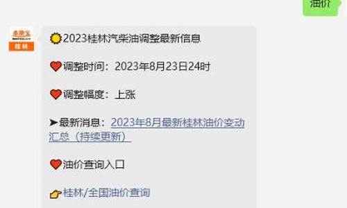 桂林今天油价最新行情_桂林今日油价92汽油