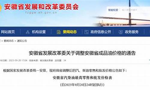 发改委各省最新油价_发改委油价表