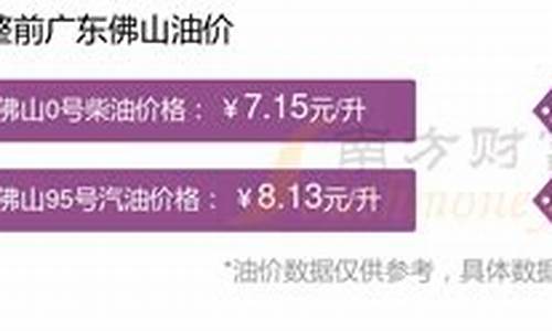 佛山油价广东油价对比_广东省佛山市油价